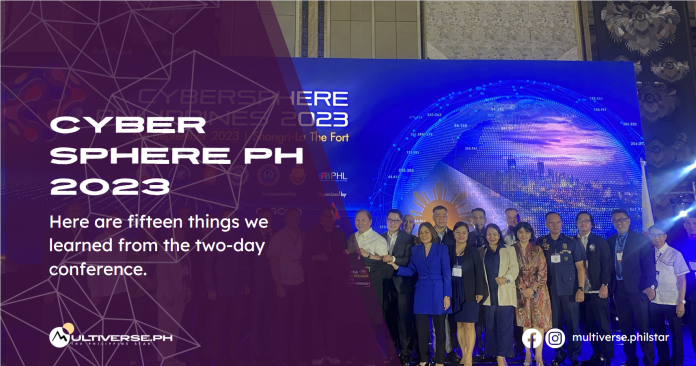 Following two days of keynotes and panel discussions, here are fifteen insights we gleaned from Cybersphere PH 2023 on building a more cyber resilient Philippines.