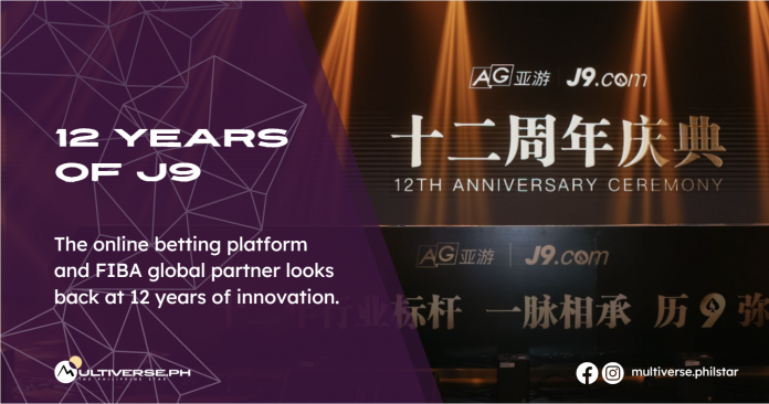 J9 celebrates 12 years of innovation in online betting.