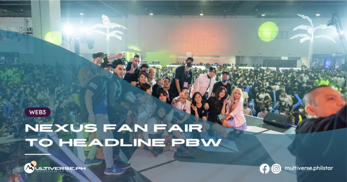 Tier One Entertainment to stage Nexus Fan Fair during this year's Philippine Blockchain Week festivities.